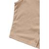 imageSweatyRocks Womens 3 Piece Button Ribbed Knit Crop Tank Top Scoop Neck Basic Cami TopsBrown Khaki