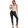 imageSweatyRocks Womens Sleeveless Sparkle Sequin Cami Crop Top Spaghetti Strap Party TopsSilver