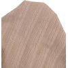 imageSweatyRocks Womens Long Sleeve Scoop Neck Lettuce Trim Ribbed Knitted Mini Lounge Dresses NightgownsKhaki