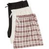imageSweatyRocks Womens 3 Pack Plus Size Pajama Shorts Elastic High Waisted Lounge Sleep ShortsGrey and Black