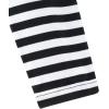 imageSweatyRocks Womens Color Block Butterfly Print Striped Long Sleeve Crop Top T ShirtFloral Black White