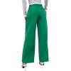 imageSweatyRocks Womens Elegant High Waist Solid Long Pants Office TrousersGreen
