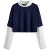 Navy Blue White
