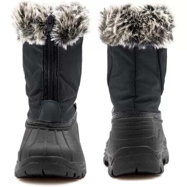 Outee Toddler Kids Winter Outdoor Waterproof FAUX FUR Snow Boots Age 2-10