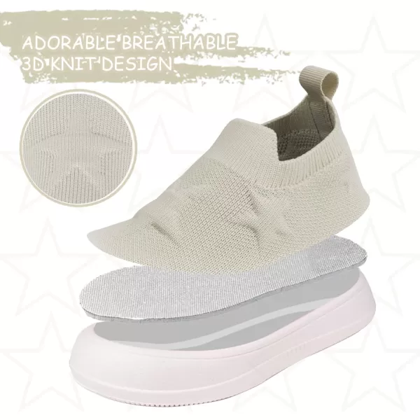 Toandon Baby Toddler Lightweight Flexible Straps Sneakers for 1-7 Yrs