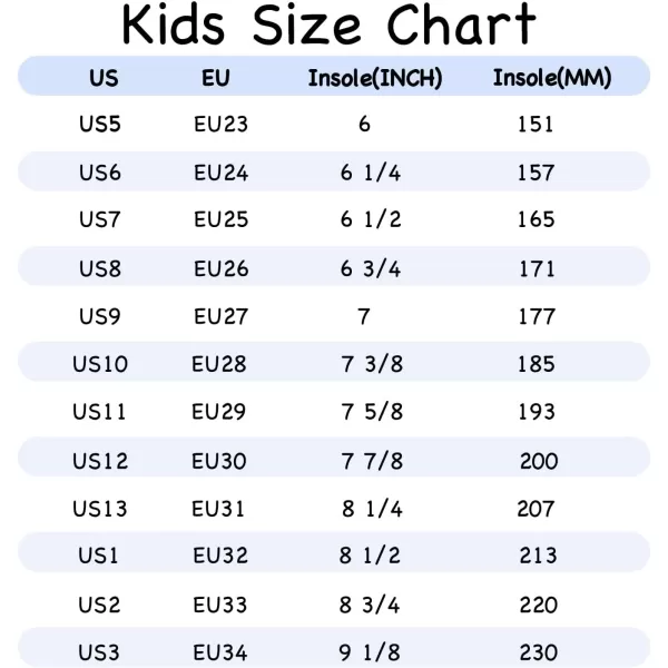 Toandon Girls Boys Kids Lightwight Breathable Athletic Sport Sneakers