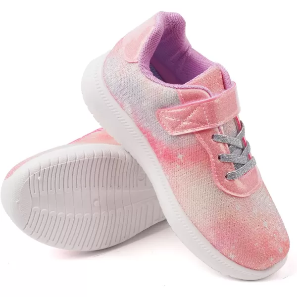 Toandon Girls Boys Kids Lightwight Breathable Athletic Sport Sneakers
