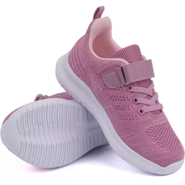 Toandon Girls Boys Kids Lightwight Breathable Athletic Sport Sneakers