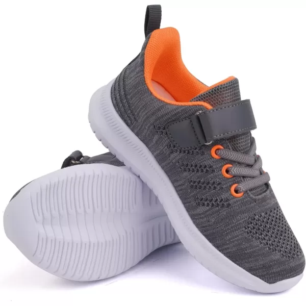 Toandon Girls Boys Kids Lightwight Breathable Athletic Sport Sneakers