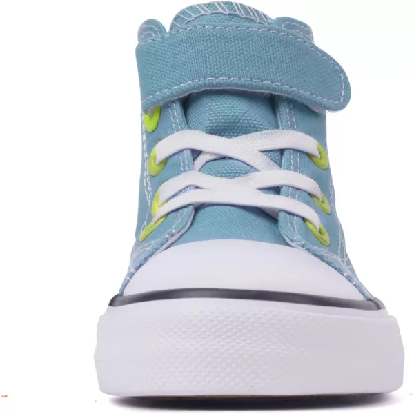 Toandon Kids Adorable Fashion High Top Casual Canvas Sneakers