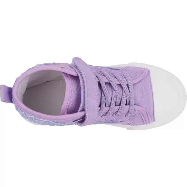 Toandon Kids Adorable Fashion High Top Casual Canvas Sneakers
