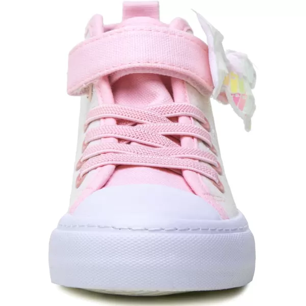 Toandon Kids Adorable Fashion High Top Casual Canvas Sneakers