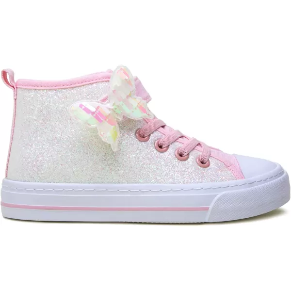 Toandon Kids Adorable Fashion High Top Casual Canvas Sneakers
