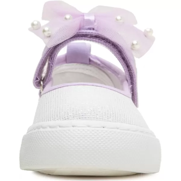 Toandon Toddler Girls Sparkle Glitter Flats Sneakers Age 3-10
