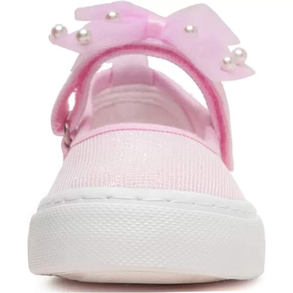 Toandon Toddler Girls Sparkle Glitter Flats Sneakers Age 3-10