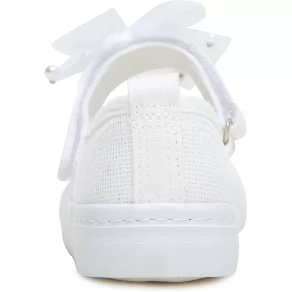Toandon Toddler Girls Sparkle Glitter Flats Sneakers Age 3-10