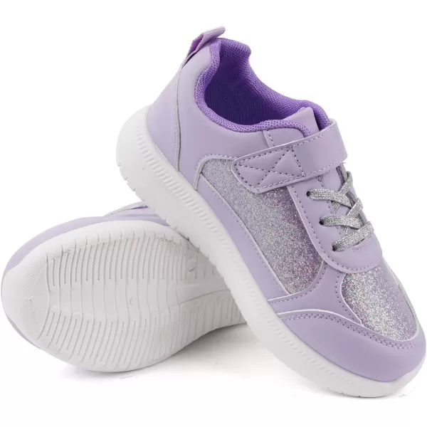 Toandon Toddler Kids Sneakers Sparkle Fashion Glitter Sequins Canvas Shoes