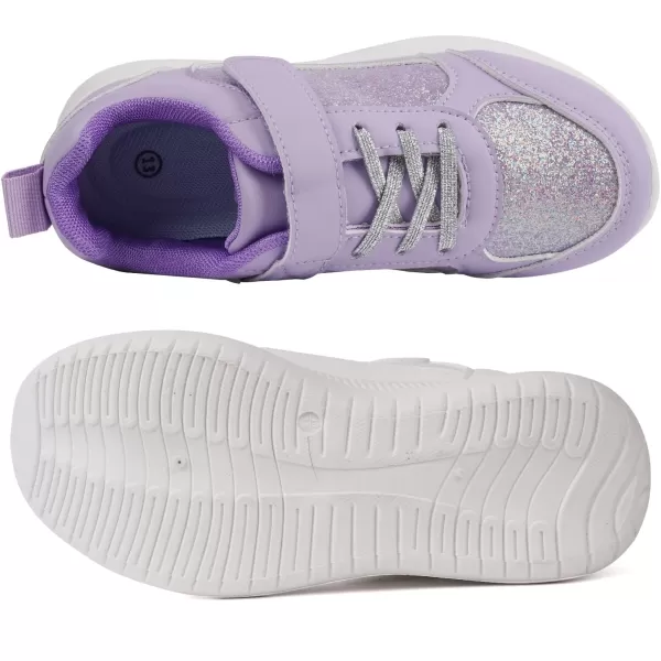 Toandon Toddler Kids Sneakers Sparkle Fashion Glitter Sequins Canvas Shoes
