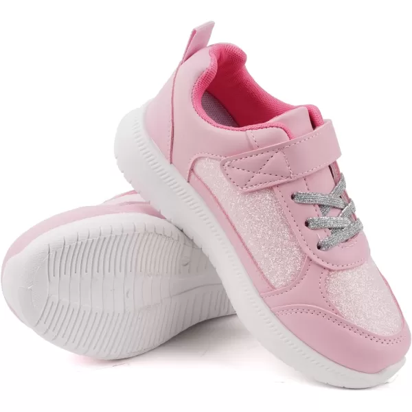 Toandon Toddler Kids Sneakers Sparkle Fashion Glitter Sequins Canvas Shoes