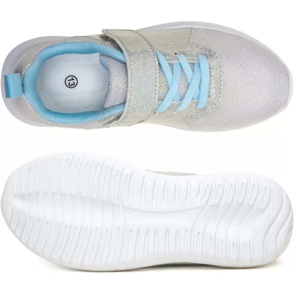 Toandon Toddler Kids Sneakers Sparkle Fashion Glitter Sequins Canvas Shoes