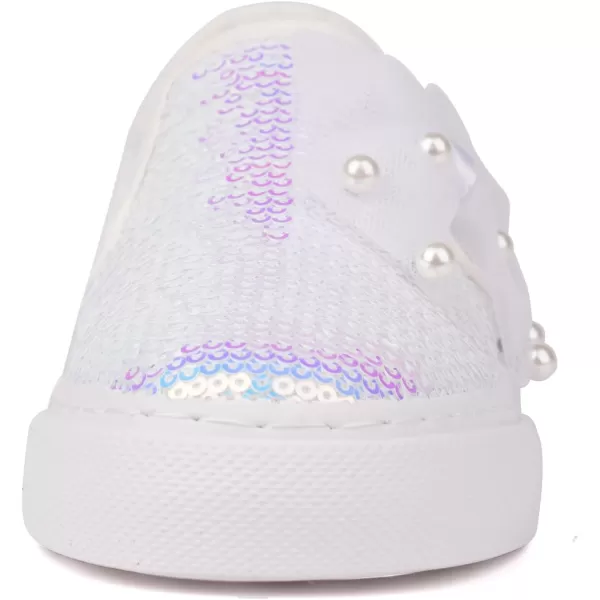 Toandon Toddler Kids Sparkle Sequins Glitter Sneakers Age 2-10