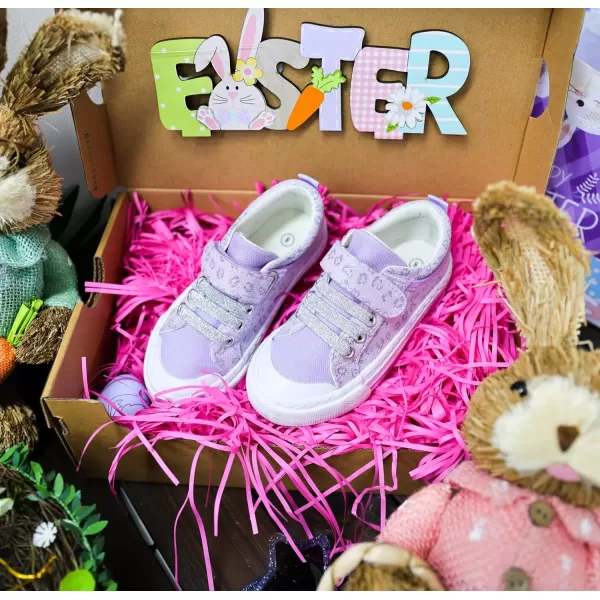 ToandonToddler Kids Sneakers Sparkle Fashion Glitter Sequins Canvas Shoes