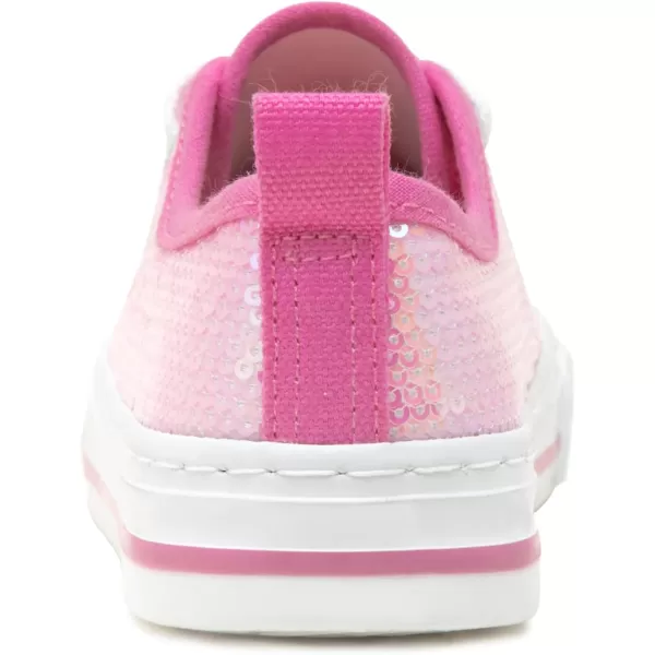 ToandonToddler Kids Sneakers Sparkle Fashion Glitter Sequins Canvas Shoes