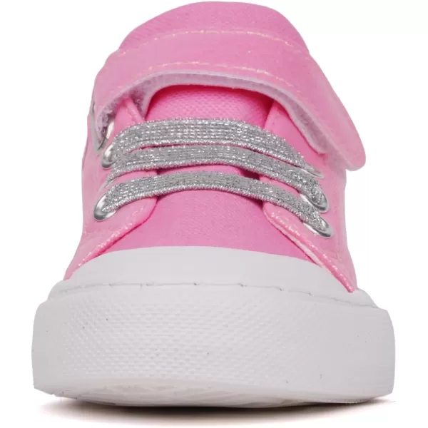 ToandonToddler Kids Sneakers Sparkle Fashion Glitter Sequins Canvas Shoes