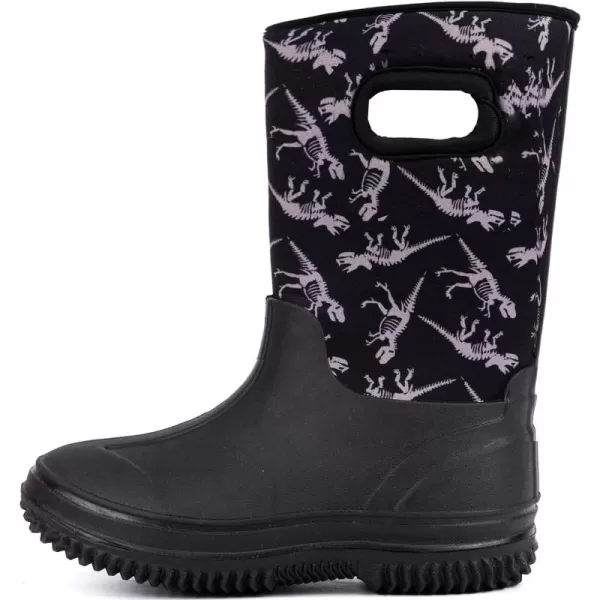 Outee Toddler Kids Warm Waterproof Neoprene Rain Boots