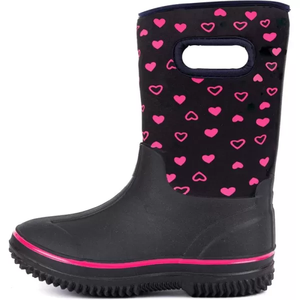 Outee Toddler Kids Warm Waterproof Neoprene Rain Boots