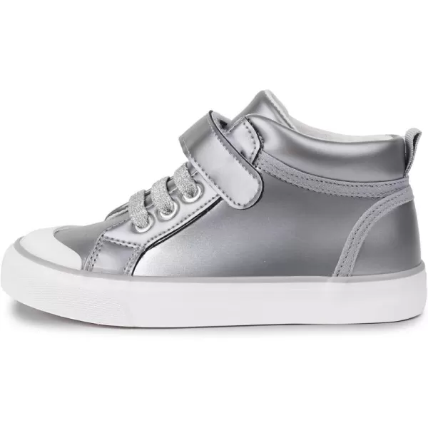 Toandon Kids Adorable Fashion High Top Casual Canvas Sneakers