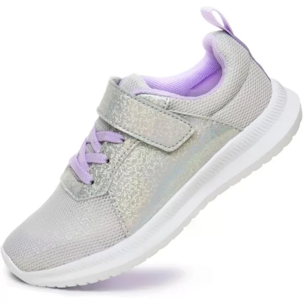Toandon Toddler Kids Sneakers Sparkle Fashion Glitter Sequins Canvas Shoes