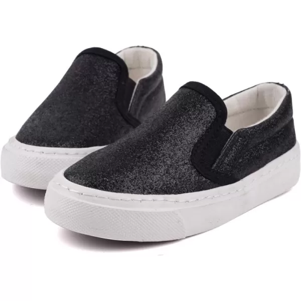 Toandon Toddler Kids Sparkle Sequins Glitter Sneakers Age 2-10