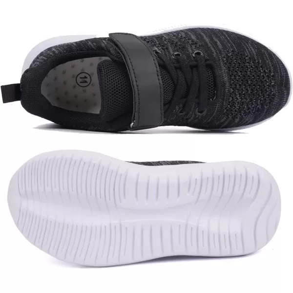 Toandon Girls Boys Kids Lightwight Breathable Athletic Sport Sneakers