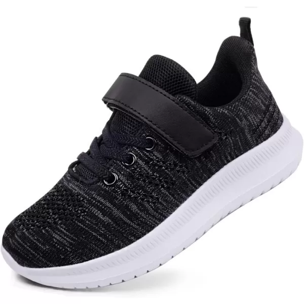 Toandon Girls Boys Kids Lightwight Breathable Athletic Sport Sneakers