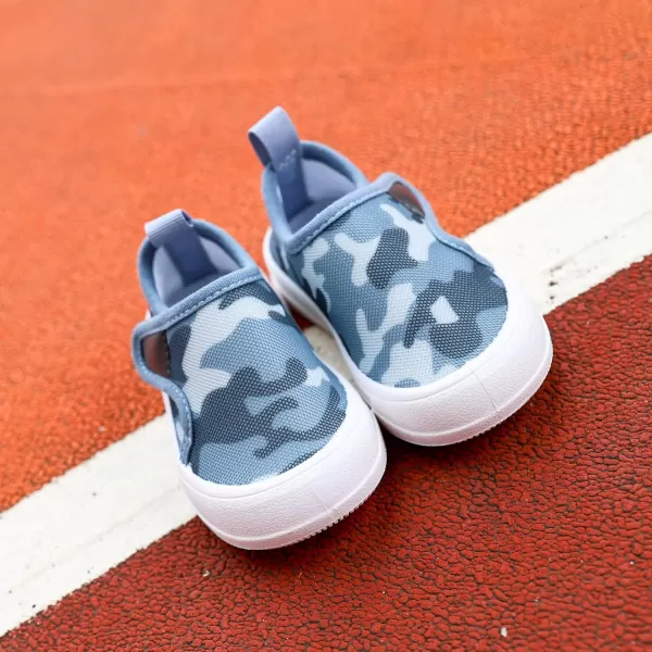 imageToandon Baby Toddler Lightweight Flexible Straps Sneakers for 17 YrsBlue Camo