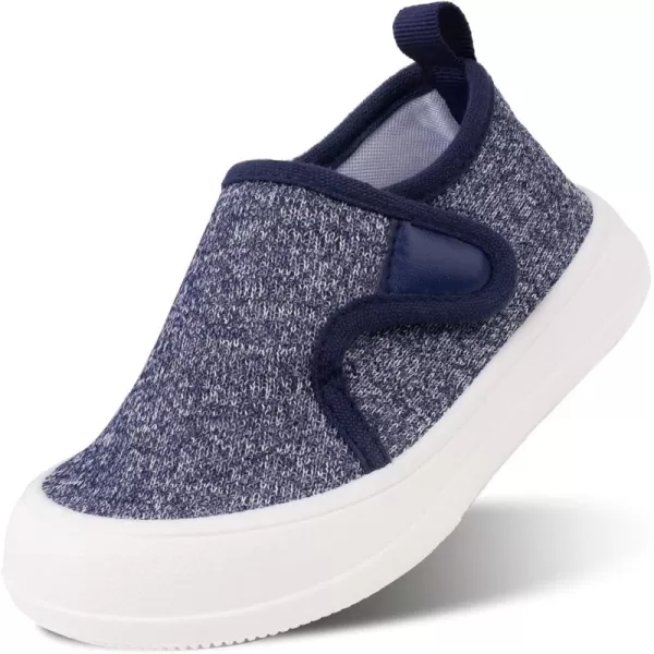 imageToandon Baby Toddler Lightweight Flexible Straps Sneakers for 17 YrsKnit Blue Grey