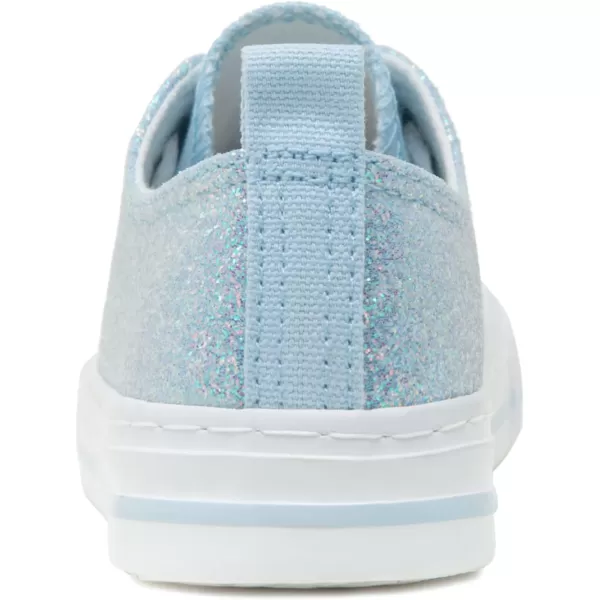 imageToandonToddler Kids Sneakers Sparkle Fashion Glitter Sequins Canvas ShoesGlitter Blue