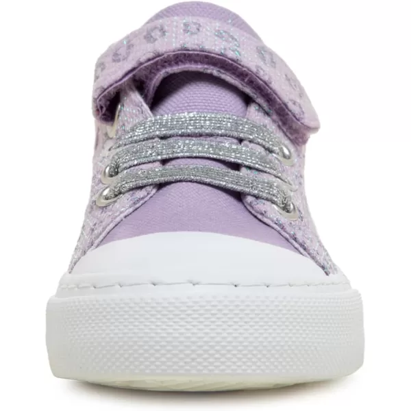 imageToandonToddler Kids Sneakers Sparkle Fashion Glitter Sequins Canvas ShoesPurple Leopard