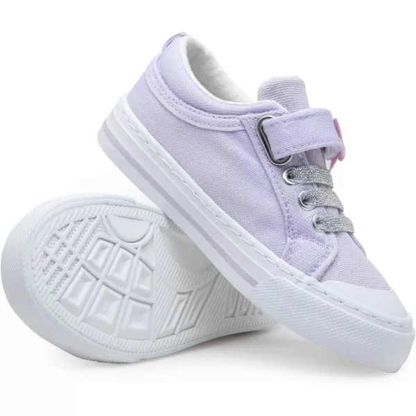 imageToandonToddler Kids Sneakers Sparkle Fashion Glitter Sequins Canvas ShoesStarpurple