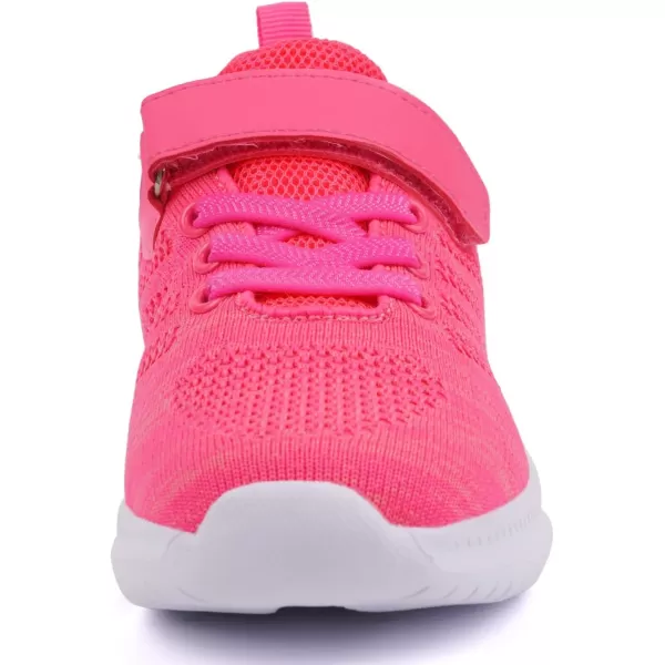 imageToandon Girls Boys Kids Lightwight Breathable Athletic Sport SneakersPink