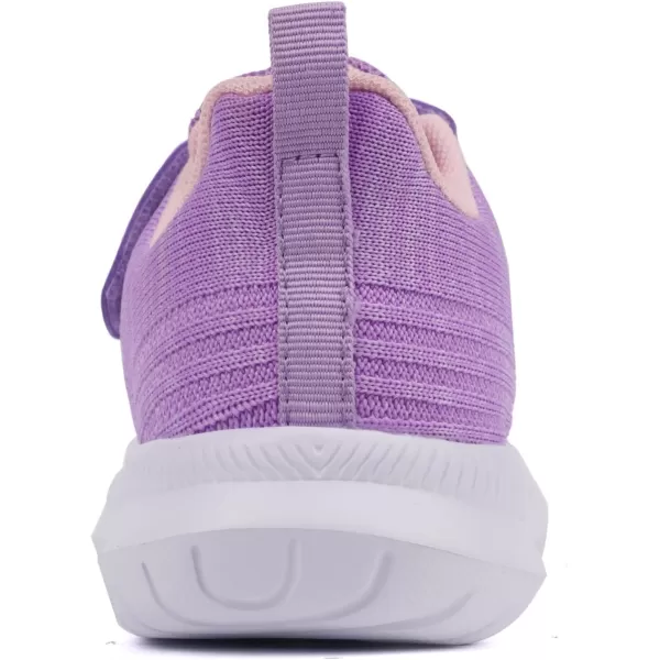 imageToandon Girls Boys Kids Lightwight Breathable Athletic Sport SneakersPurple