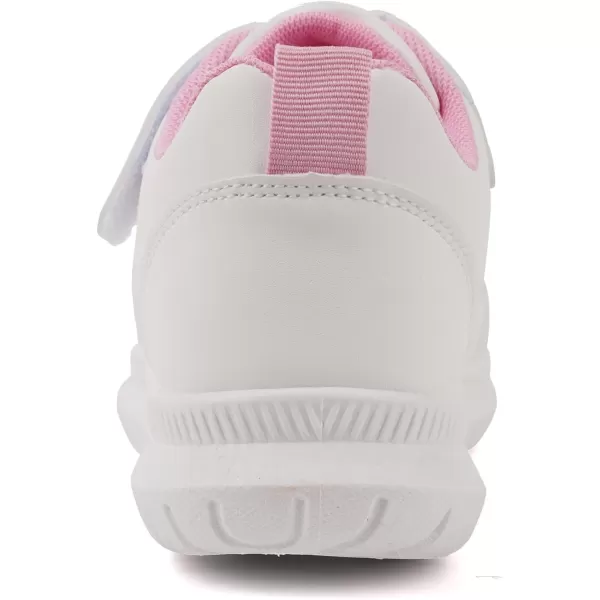 imageToandon Toddler Kids Sneakers Sparkle Fashion Glitter Sequins Canvas ShoesGlitter White Pu