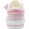 imageToandon Toddler Kids Sneakers Glitter Walking Shoes with Hoop and Loop Age 157Starpink