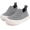 imageToandon Baby Toddler Lightweight Flexible Straps Sneakers for 17 Yrs3d Grey Star
