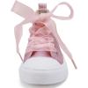 imageToandon Kids Adorable Fashion High Top Casual Canvas SneakersGlitterpink