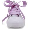 imageToandon Kids Adorable Fashion High Top Casual Canvas SneakersGlittersilver