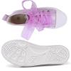 imageToandon Kids Adorable Fashion High Top Casual Canvas SneakersPurple