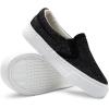 imageToandon Toddler Girls Kids Sparkle Slip On Sneakers Loafers Age 210Glitter Black