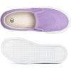 imageToandon Toddler Girls Kids Sparkle Slip On Sneakers Loafers Age 210Glitter Purple